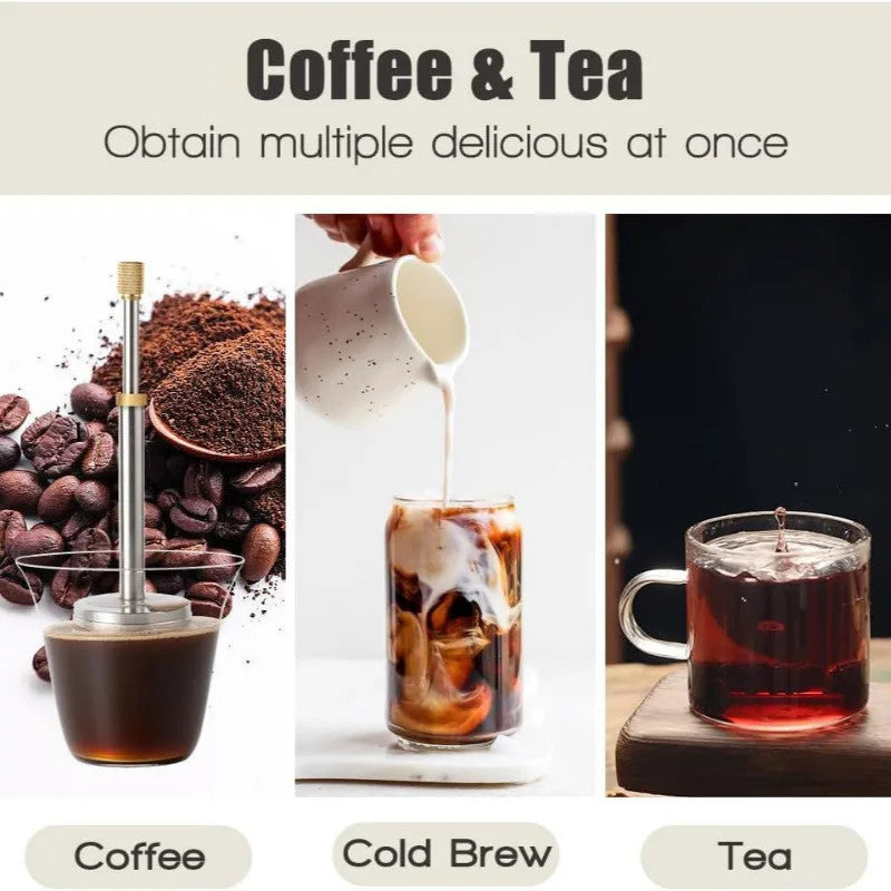 PureSip™ MultiBrew –  Coffee, Cold Brew & Tea Maker Anywhere